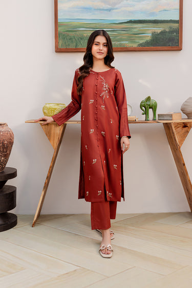 .Lawn Embroidered 2PC Dress - Jj.04