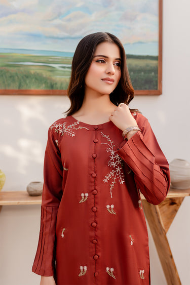 .Lawn Embroidered 2PC Dress - Jj.04